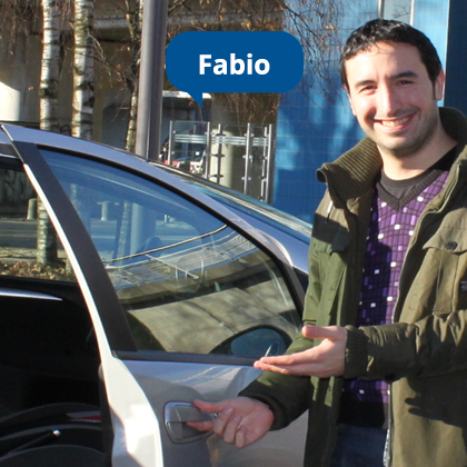 Carpool met BlaBlaCar bestuurder Fabio ;-)